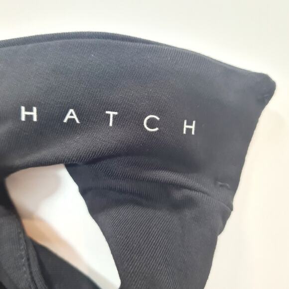 HATCH The Maternity Body Halter Dress in Black XS - Picture 12 of 13